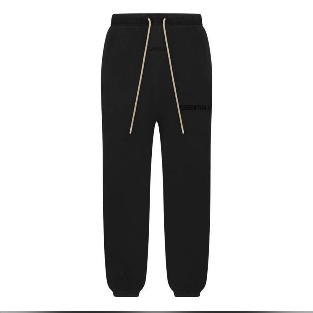 Essentials Black Jogger Pants